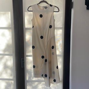 Sportmax Polkadot Sleeveless Shift Dress Size 4